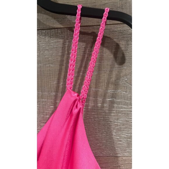 Alice + Olivia Wild pink Kiro Satin Slip dress size 2 NWOT - Picture 5 of 10